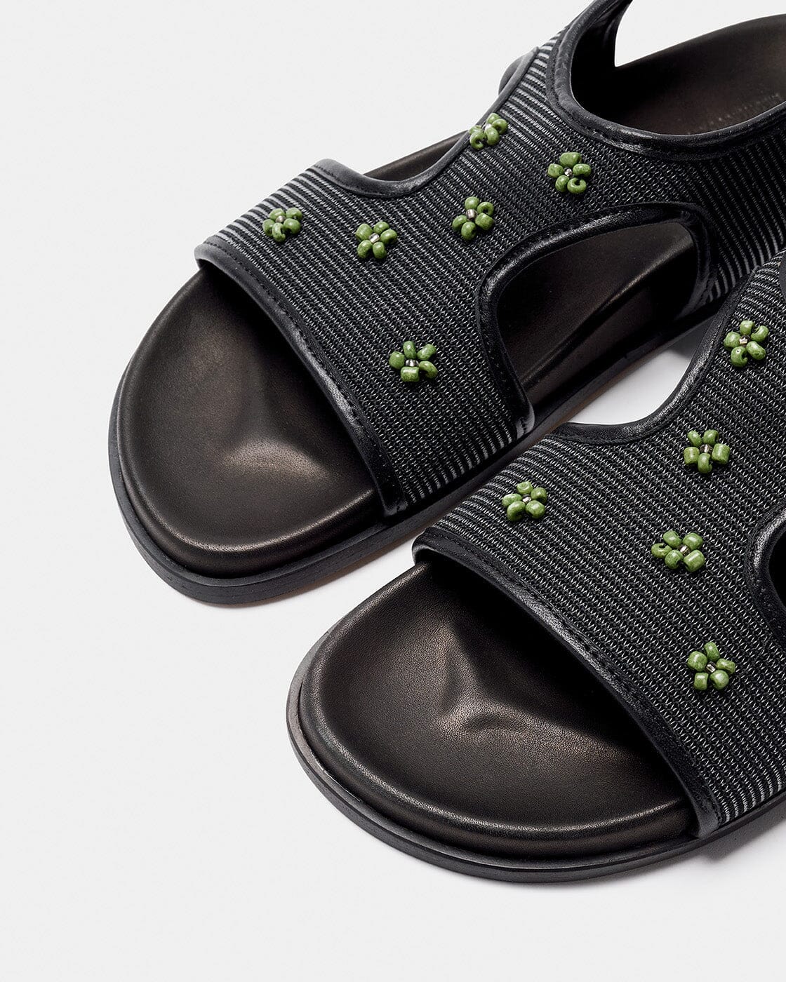 ADDAIA NEGRO MALLA-VERDE