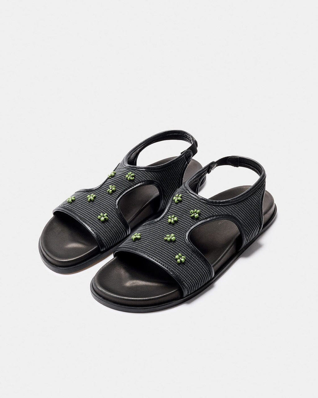 ADDAIA NEGRO MALLA-VERDE