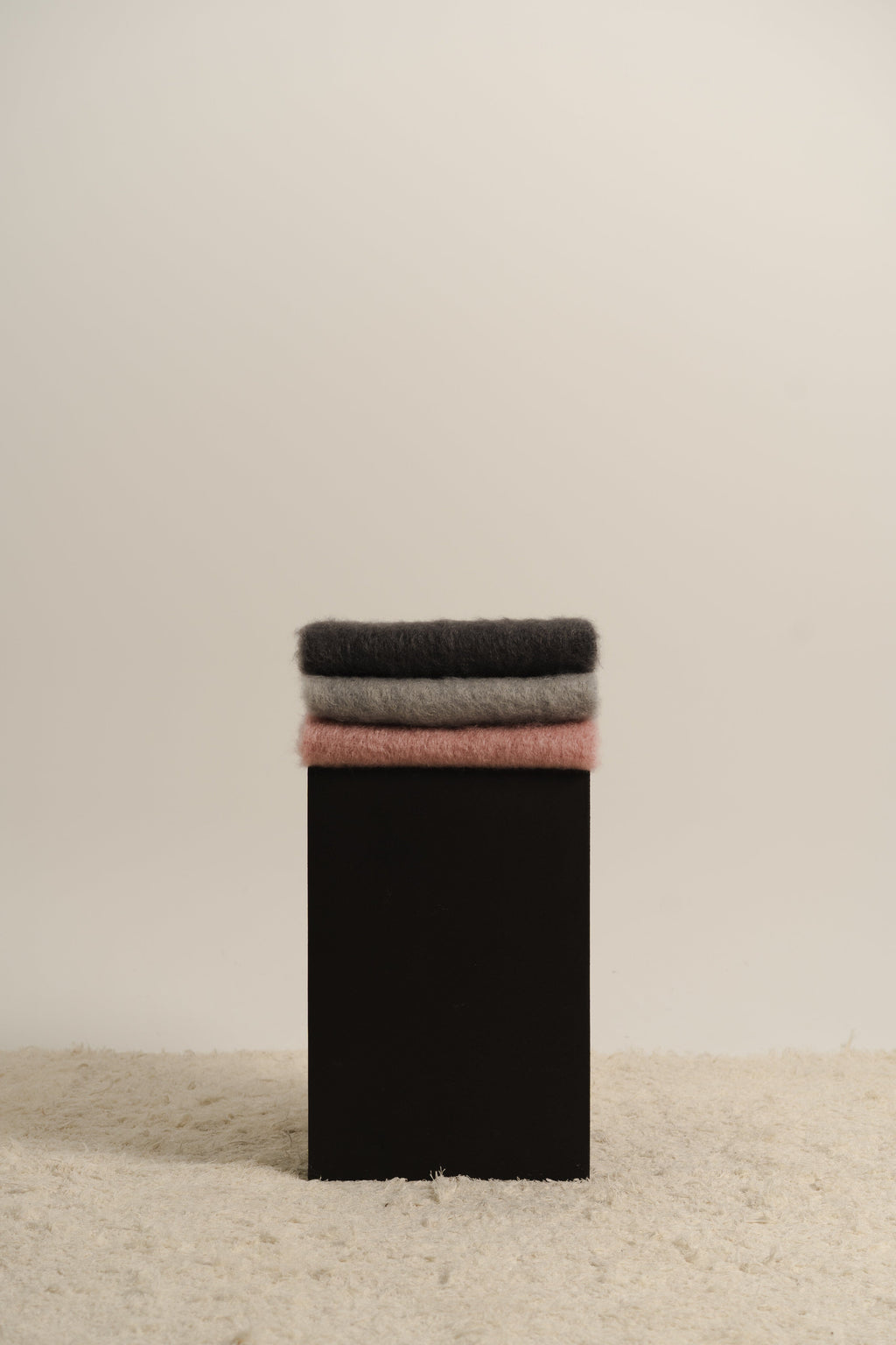 Ballet Pink Mohair Scarf
