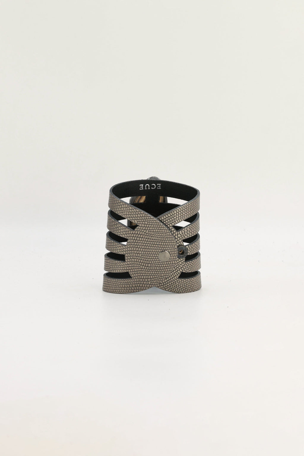 Brazalete Sol Plomo Ágata Verde