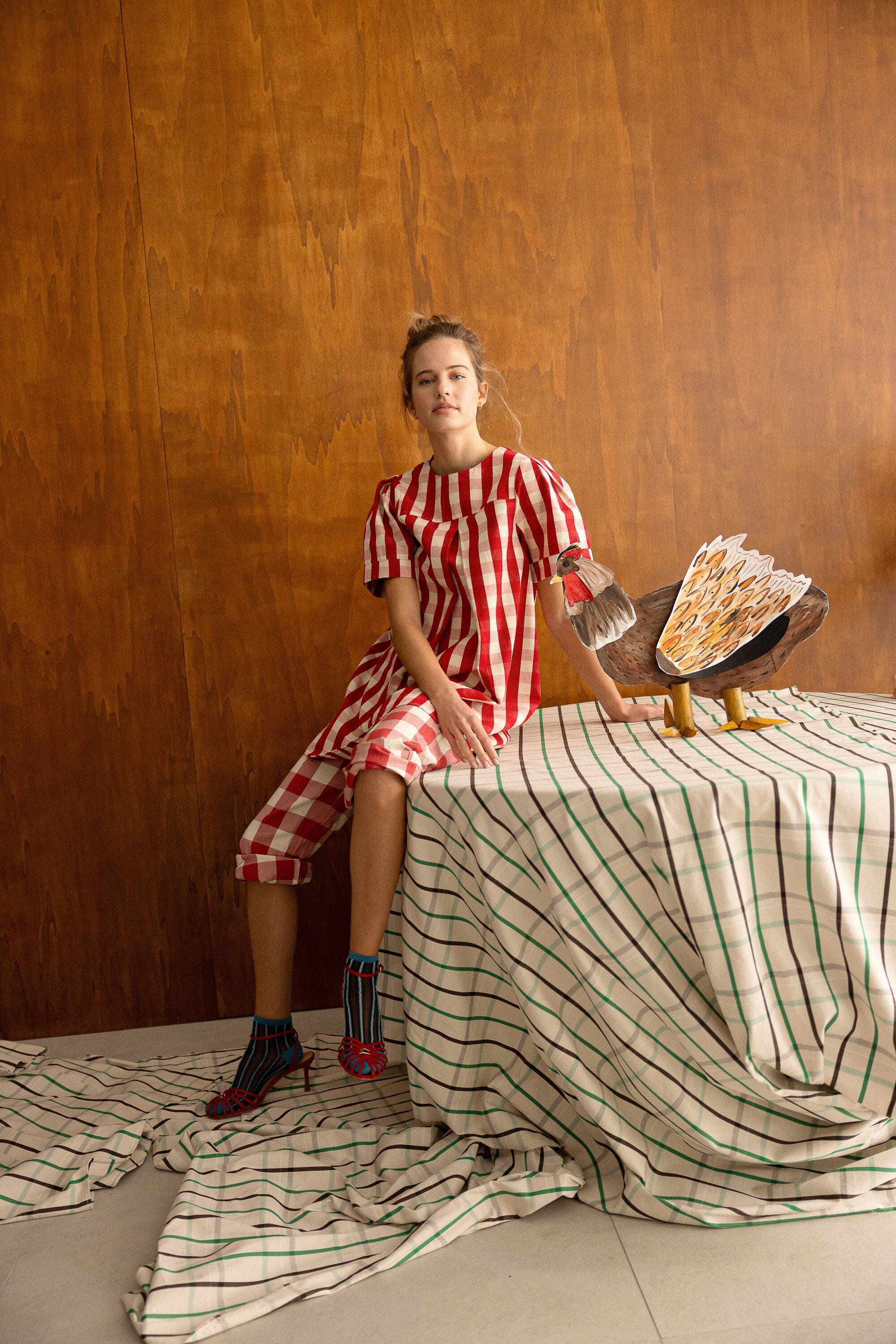 Carmela Red Dress