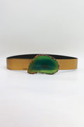 Cinturón Jeans Dorado - Ágata Verde