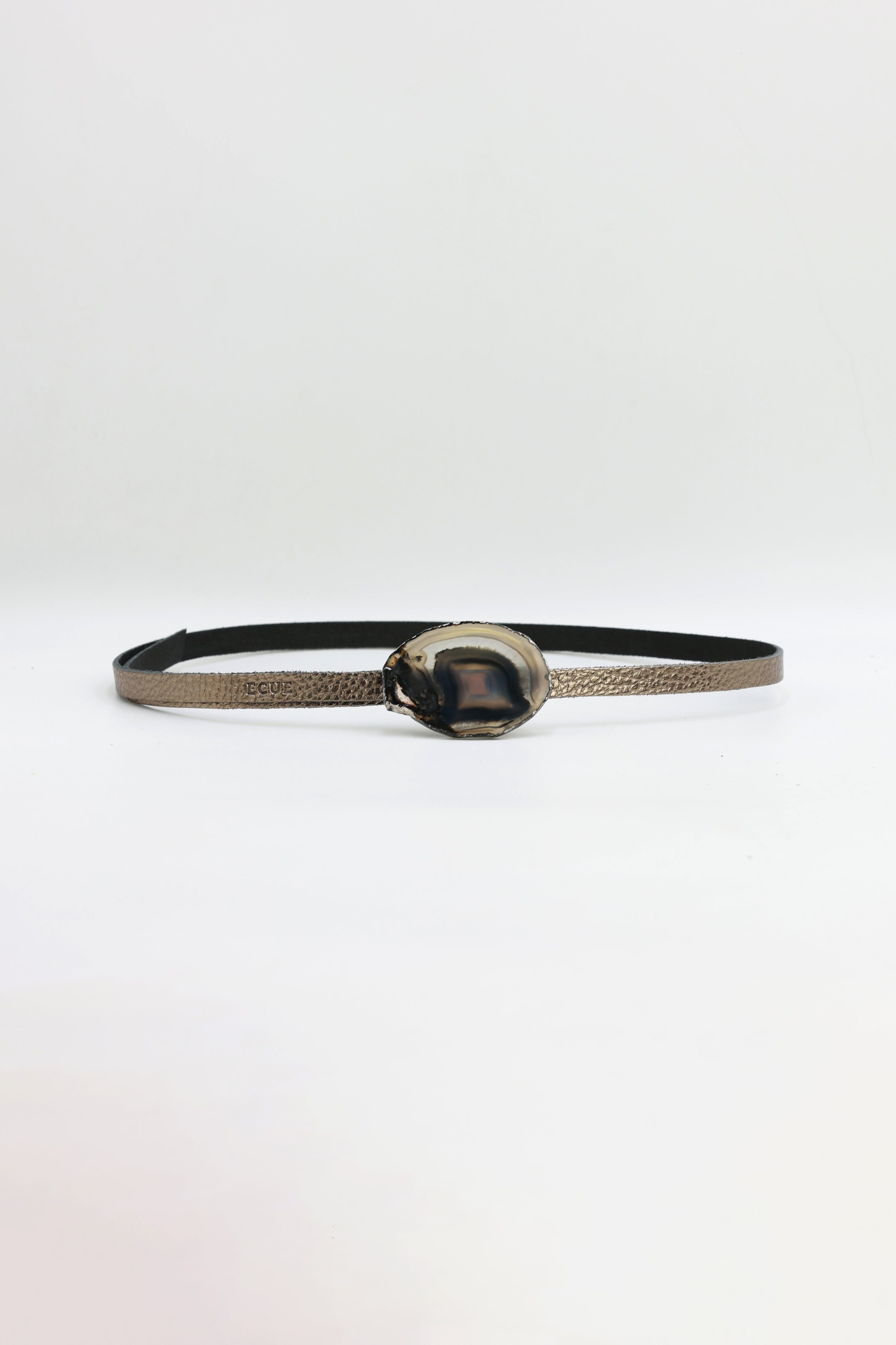 Cinturón Vita Bronce - Ágata Natural