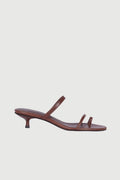 Daisy Sandals in Chocolate Leather