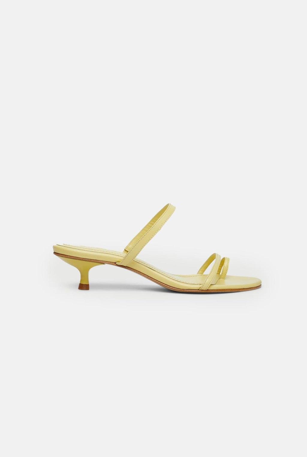 Daisy Sandals in Vanilla Leather