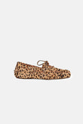 Ivy loafers in Leopard print Calf Hair