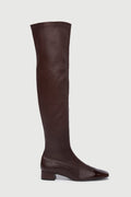 Kendall Boots in Chocolate Leather