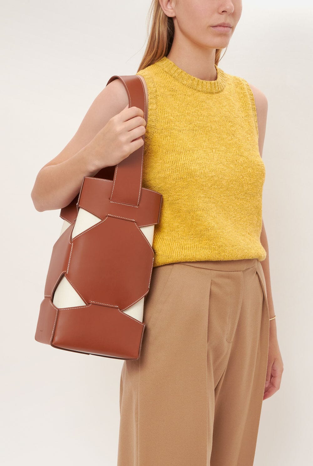 PUZZLE TOTE | BROWN
