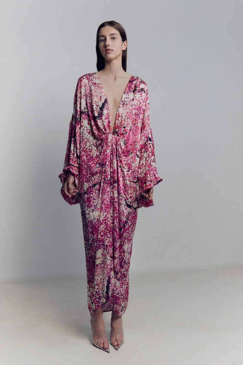 V Boxy Dress