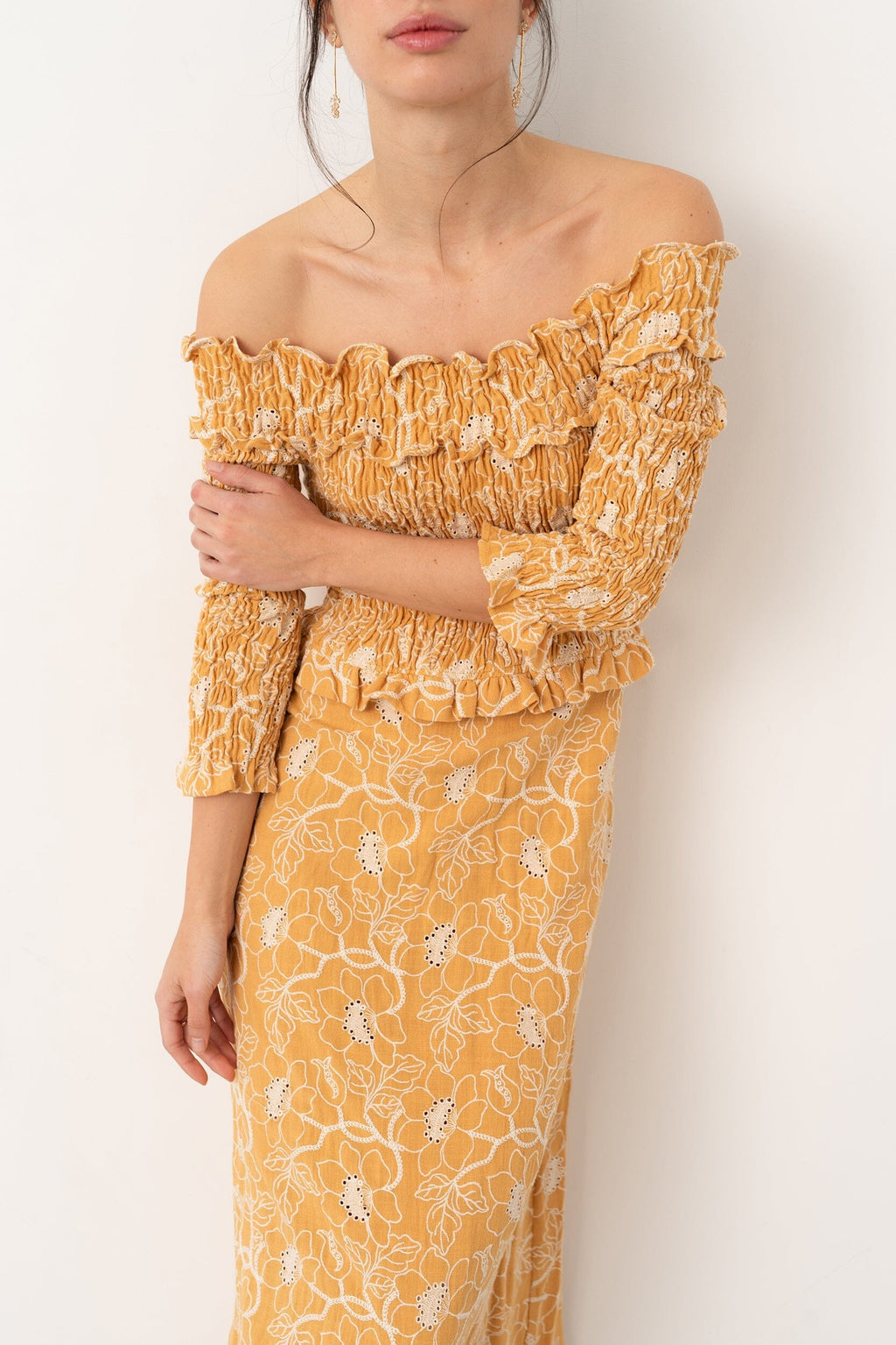 Vestido Bardot Rive