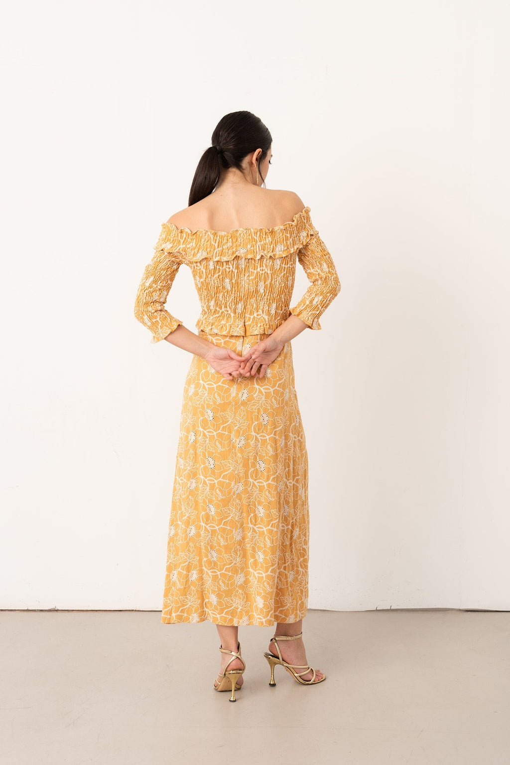 Vestido Bardot Rive