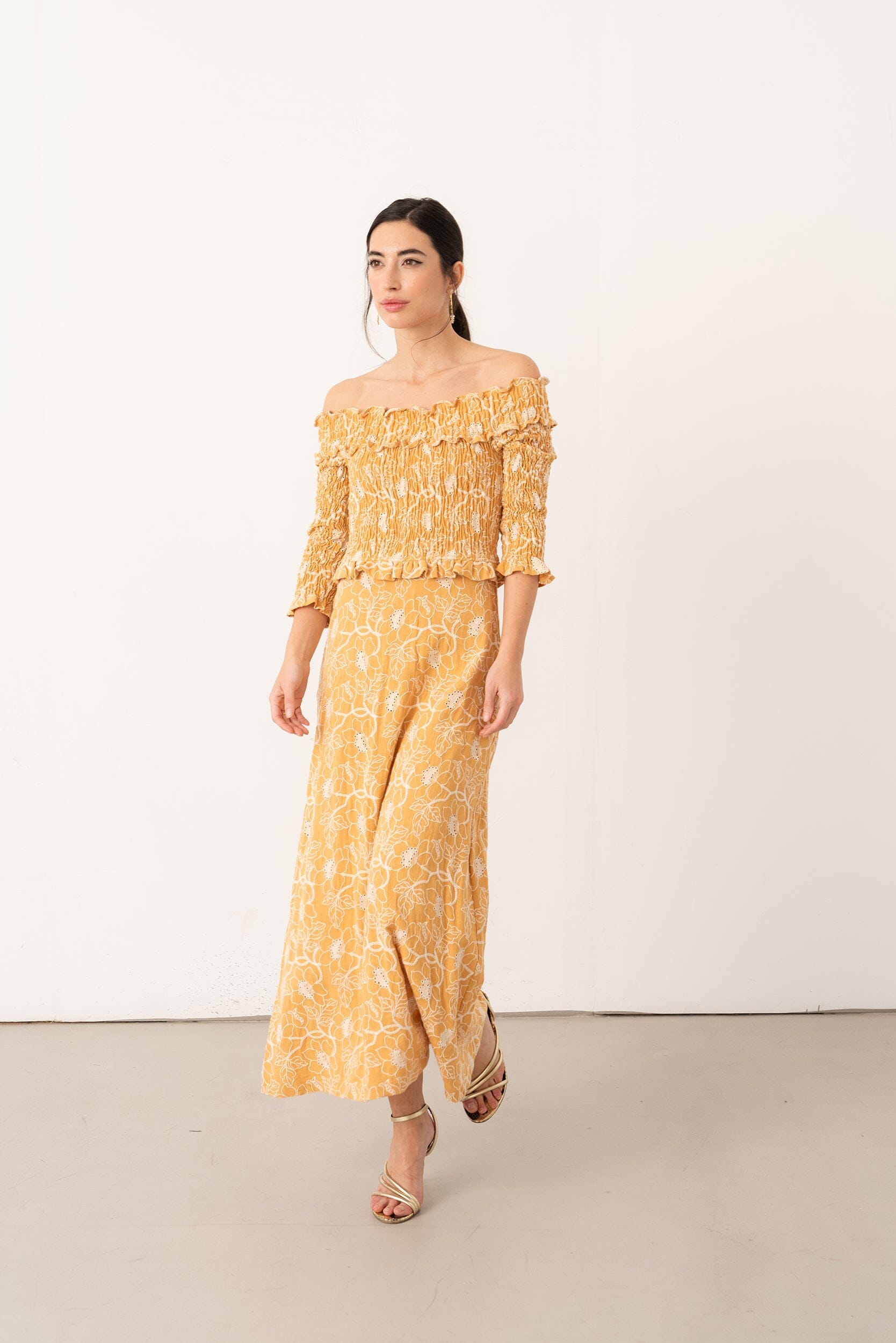 Vestido Bardot Rive