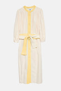 Vestido cápsula Macarena filo amarillo